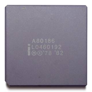 Processeur Intel A80186.