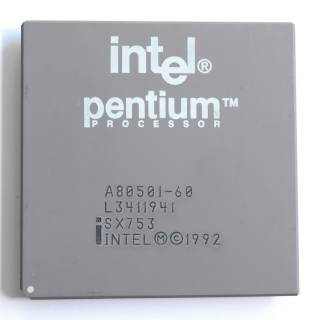 Processeur Intel A80501-60.