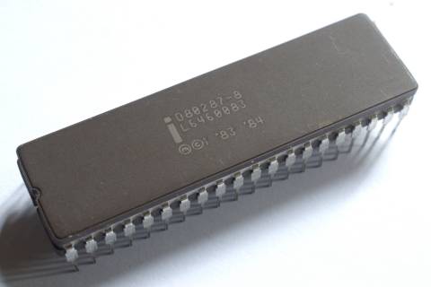 Coprocesseur Intel D80287-8.